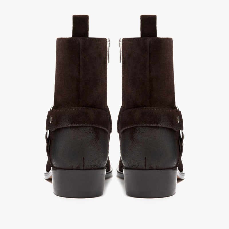 Harness | Dark Brown Suede