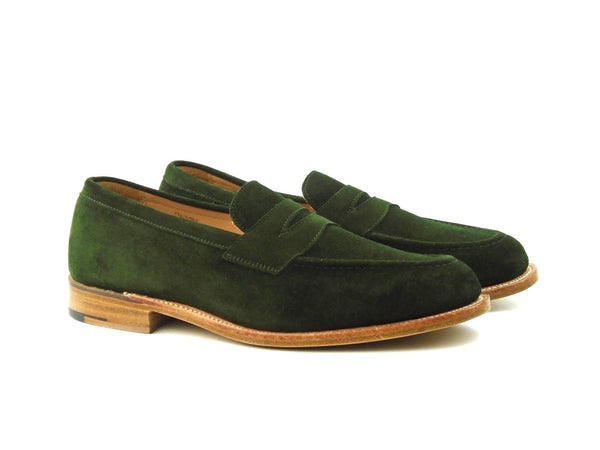 Street penny Green Loafer