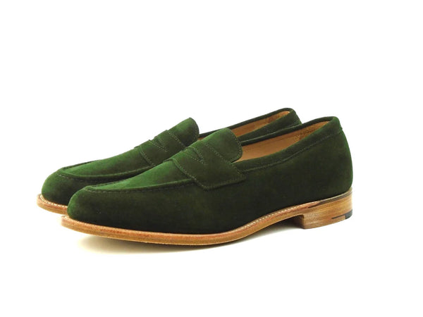 Street penny Green Loafer