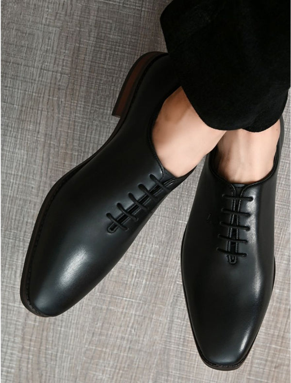 Black Derby Shoes